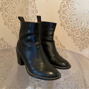 GIVENCHY Leather Ankle Boots